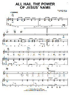 All Hail The Power Of Jesus' Name von Paul Baloche (Download) 