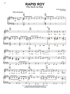 Rapid Roy (The Stock Car Boy) von Jim Croce (Download) 