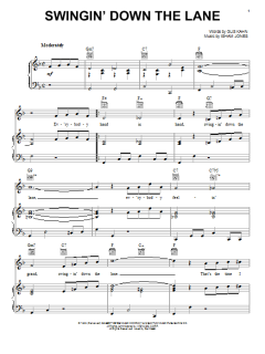 Swingin' Down The Lane von Frank Sinatra (Download) 