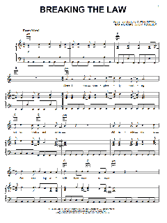Breaking The Law von Judas Priest (Download) 