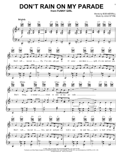 Don't Rain On My Parade von Barbra Streisand (Download) 