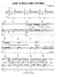 Like A Rolling Stone von Bob Dylan (Download) 