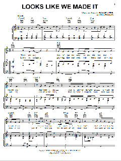 Looks Like We Made It von Barry Manilow (Download) 