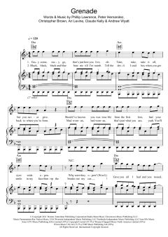 Grenade von Bruno Mars (Download) 