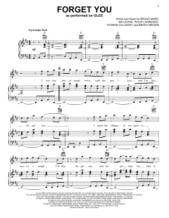 Forget You von Glee Cast (Download) 
