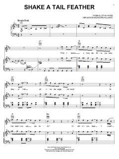 Shake A Tail Feather von Verlie Rice (Download) 