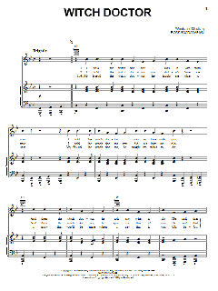 Witch Doctor von Alvin and the Chipmunks (Download) 