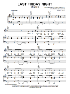 Last Friday Night (T.G.I.F.) von Katy Perry (Download) 