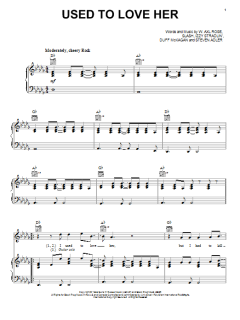 Used To Love Her von Guns N' Roses (Download) 