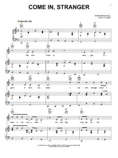 Come In, Stranger von Johnny Cash (Download) 
