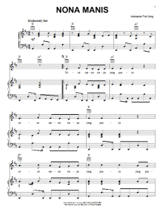 Nona Manis von Indonesian Folk Song (Download) 