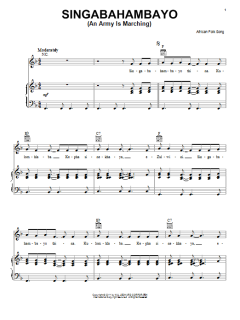Singabahambayo (An Army Is Marching) von African Folksong (Download) 