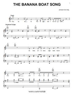 The Banana Boat Song (Day-O) von Jamaican Work Song (Download) 