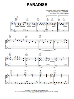 Paradise von Coldplay (Download) 