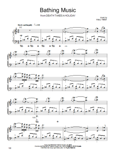 Bathing Music von Maury Yeston (Download) 