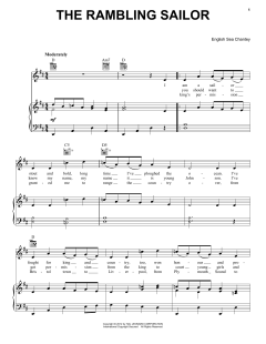 The Rambling Sailor von English Sea Chantey (Download) 