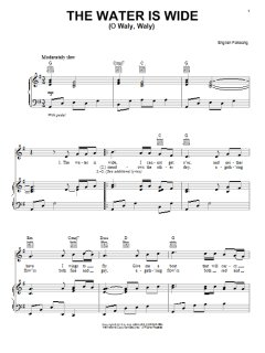 The Water Is Wide von Traditional (Download) 