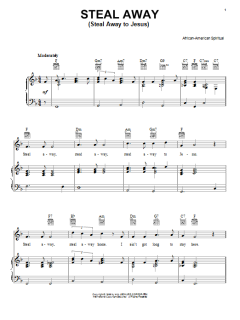 Steal Away (Steal Away To Jesus) von Traditional Spiritual (Download) 