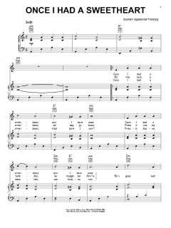 Once I Had A Sweetheart von Southern Appalachian Folk Song (Download) 