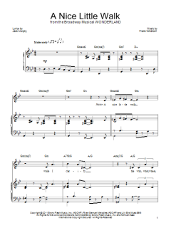 A Nice Little Walk von Frank Wildhorn (Download) 