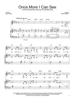 Once More I Can See von Frank Wildhorn (Download) 