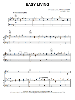 Easy Living von Miranda Lambert (Download) 