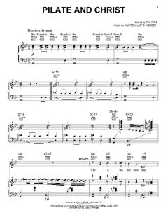 Pilate And Christ von Andrew Lloyd Webber (Download) 