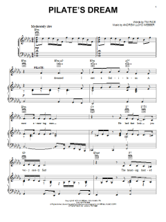Pilate's Dream von Andrew Lloyd Webber (Download) 