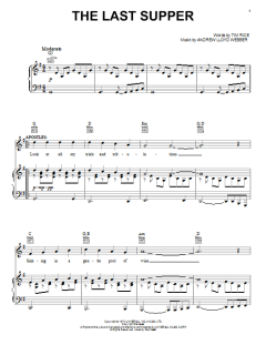 The Last Supper von Andrew Lloyd Webber (Download) 