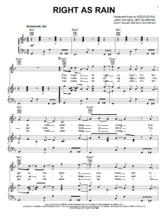 Right As Rain von Adele (Download) 