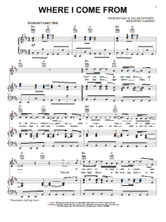 Where I Come From von Montgomery Gentry (Download) 