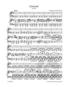 Konzert in D KV 537 von Wolfgang Amadeus Mozart (Download) 