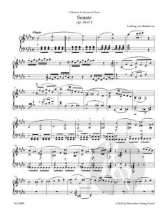 2 Sonaten E-Dur, G-Dur op. 14 von Jonathan Del Mar für Klavier im Alle Noten Shop kaufen