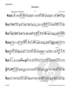 Sonate in A - Mélancolie von César Franck (Download) 