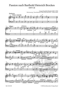 Passion HWV 48 von Georg Friedrich Händel (Download) 