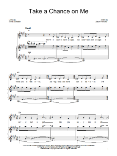 Take A Chance On Me von Jason Howland (Download) 