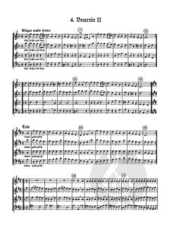 Erste Suite nach Tänzen aus Leopold Mozarts Notenbuch für Wolfgang 