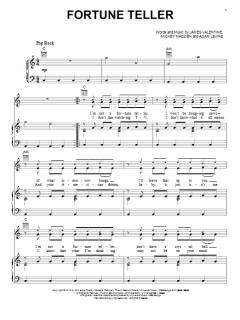 Fortune Teller von Maroon 5 (Download) 