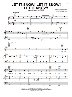 Let It Snow! Let It Snow! Let It Snow! von Glee Cast (Download) 