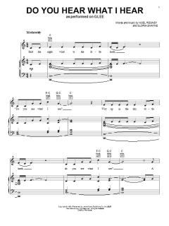 Do You Hear What I Hear von Glee Cast (Download) 