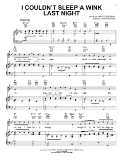 I Couldn't Sleep A Wink Last Night von Frank Sinatra (Download) 