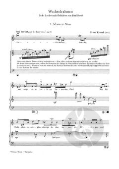 Wechselrahmen op. 189 von Ernst Krenek (Download) 