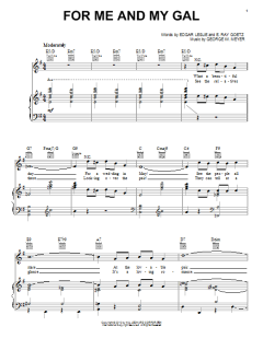 For Me And My Gal von Judy Garland (Download) 