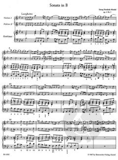 2 Triosonaten aus op. 5 von Georg Friedrich Händel (Download) 