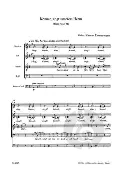 Kommt, singt unserm Herrn (Heinz Werner Zimmermann) 