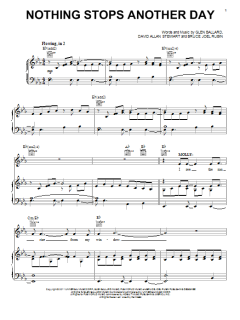 Nothing Stops Another Day von Glen Ballard (Download) 