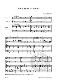 Mein Herz ist bereit von Johann Vierdanck (Download) 