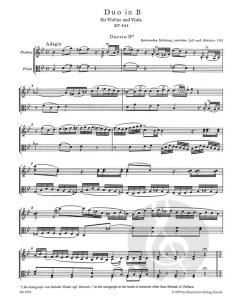 Duos für Violine und Viola von Wolfgang Amadeus Mozart (Download) 