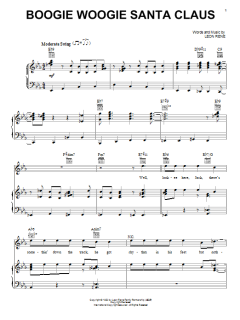 Boogie Woogie Santa Claus von Leon Rene (Download) 