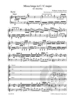 Missa longa KV 262 (246a) (W.A. Mozart) 
